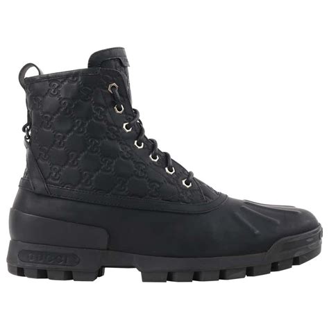 gucci work boots|gucci flat boots sale.